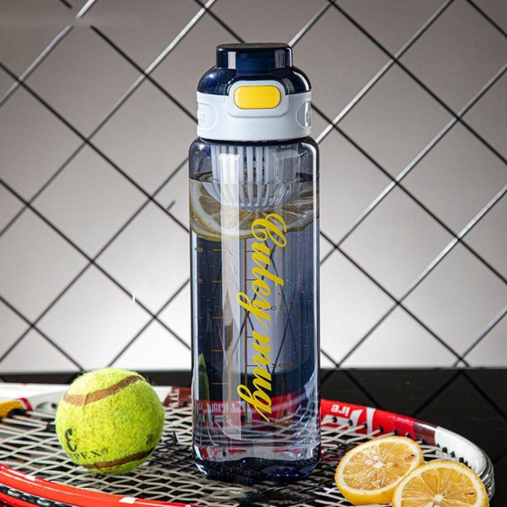 PP 1000ml Sports Water Bottle Large Capacity Outdoor Sports Kettle Colorful Plastic Cup School