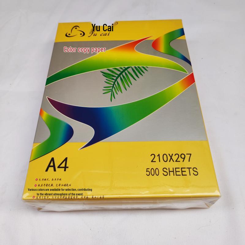 A4/A3 Color Copy Paper, 70g/80g, for Inkjet & Laser Printers - Ideal for Printing, Drafts, and Origami
