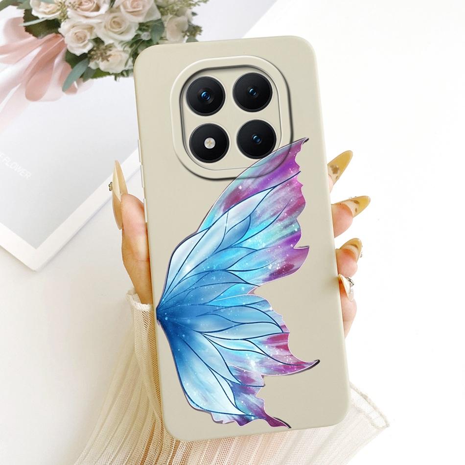 For Xiaomi Redmi Note 15 Pro+ 15Pro 5G Cute Cat Flower Cartoon Phone Case For Redmi Note 15 Pro Plus 5G Soft Silicone Bumpers