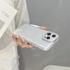 Luxuriöse, minimalistische, transparente TPU-Hülle mit Glitzer im IMD-Design für das iPhone 15 Pro Max 14 Plus 13 12 Pro 11, All-Inclusive-Absturzsicherung