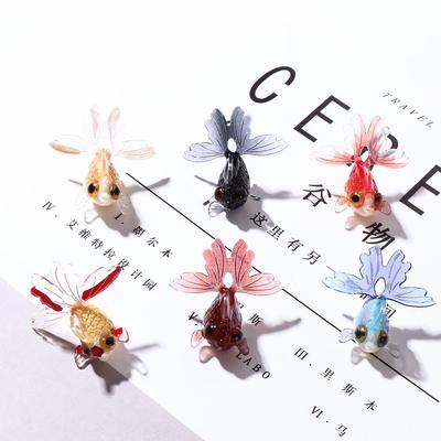DIY Acrylic Fairy Garden Miniature Goldfish Ornament Figurines Decoration