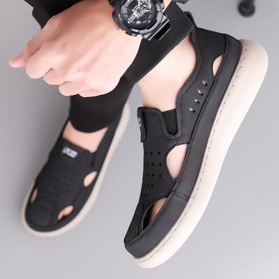 Men's Shoes 2025 Summer New Trend Fashion Hollow Shoes Men's Non-slip Light Sole Casual Versatile Men's Hole Shoes