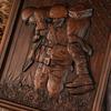 Vintage Vietnam War Veterans Wood Sculpture Wall Decor, Wooden Sculpture Hanging Art Work Decor