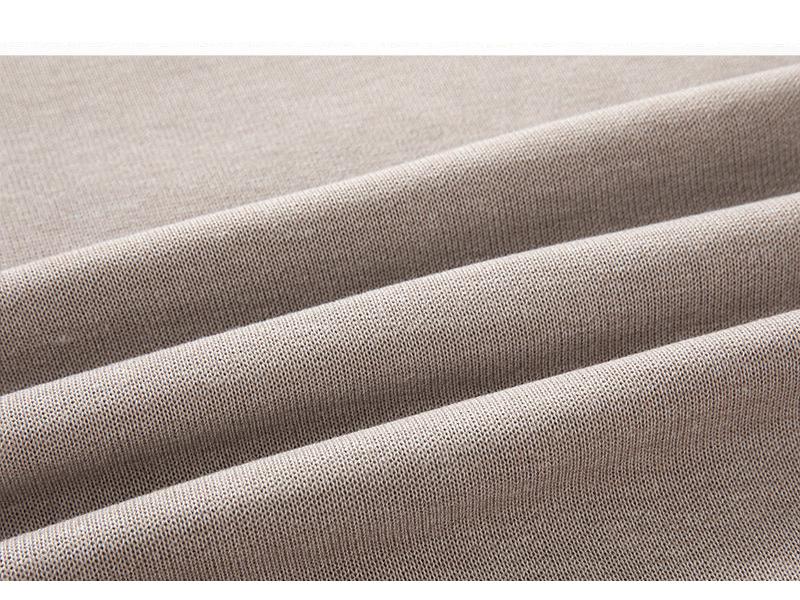 Men's Slim Fit Half-Turtleneck Sweater - Fashionable Solid Color Knit