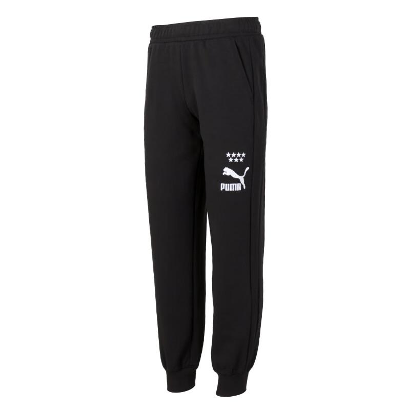 

Puma Training Running Breathable Knitted Sports Pants Men Bottoms Black 628095-01 S