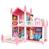 DIY Girls Play House, Toy Doll House, Castle Villa, Girls Assemble House