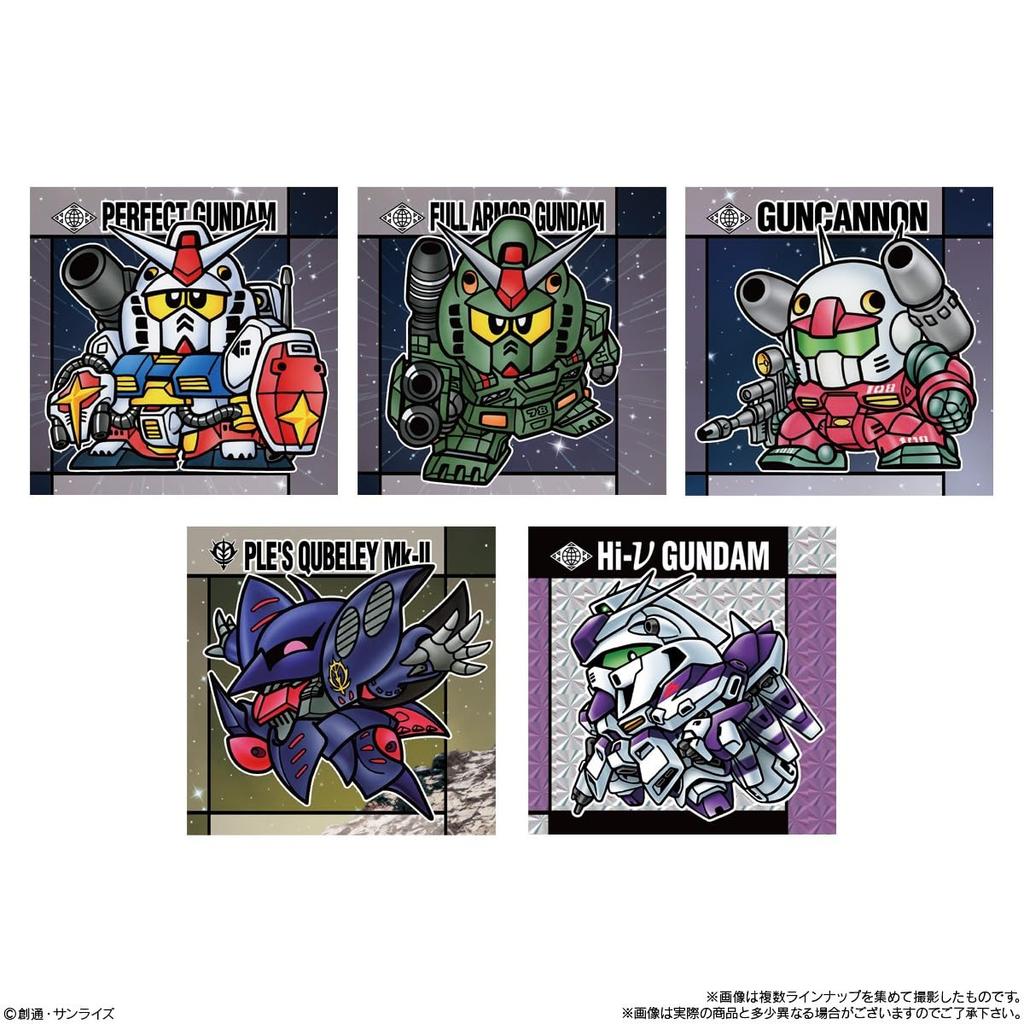 Original SD Gundam Snacks box 10-piece (candy toys)