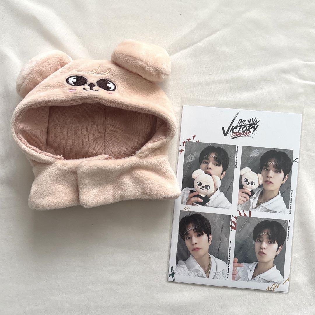 

[USED] Skiz Puppy Seungmin Penra cover Penlight cover 4cut photo card