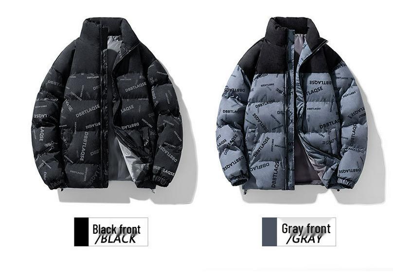 Men's Winter Fashionable Warm Cotton Padded Jacket