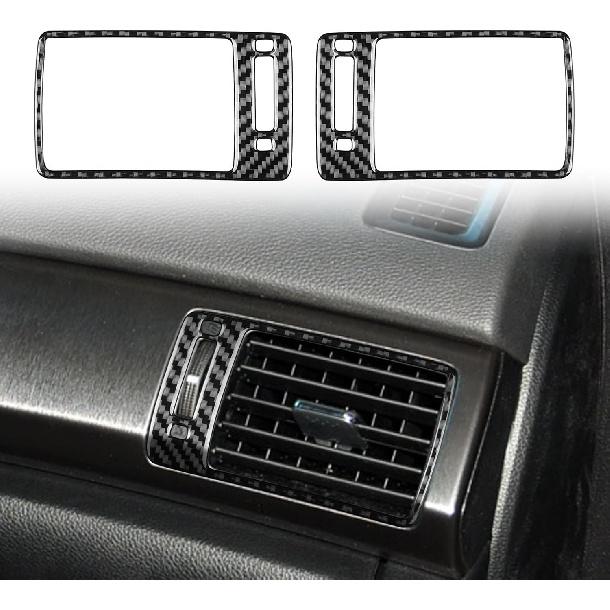 Carbon Fiber Decorative Stickers Car Central Control CD Radio Buttons Konb Media Panel Frame Car Interior Compatible with Honda Accord 2013 2014 2015