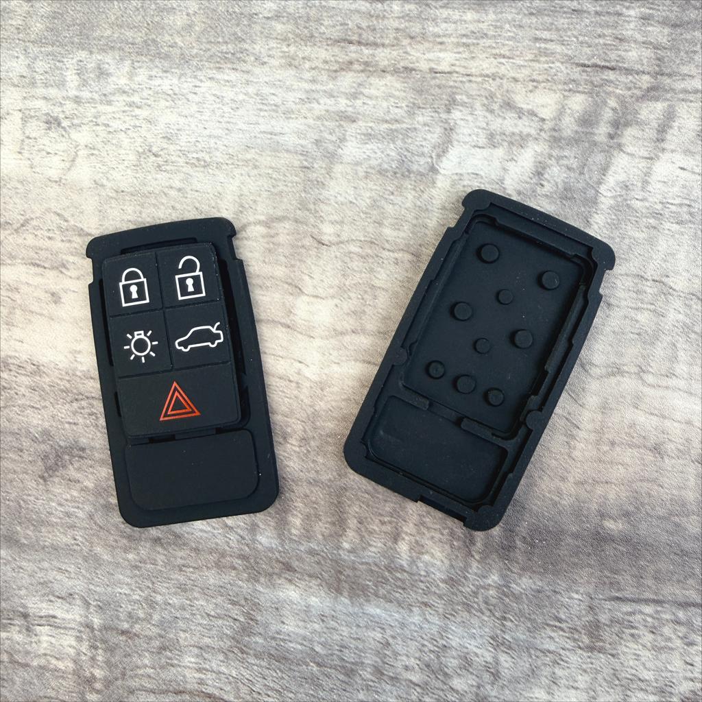 For Volvo 5/6 Buttons S60 V60 S70 V70 XC60 XC70 XC70 V50 Car Key Fob Case Shell Housing or Silicone Key Button Pad