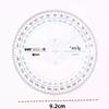 1/3/5Pcs Protractor Measuring Tool Circle Protractor Drafting Tools 360-degree Math Geometry For Classroom
