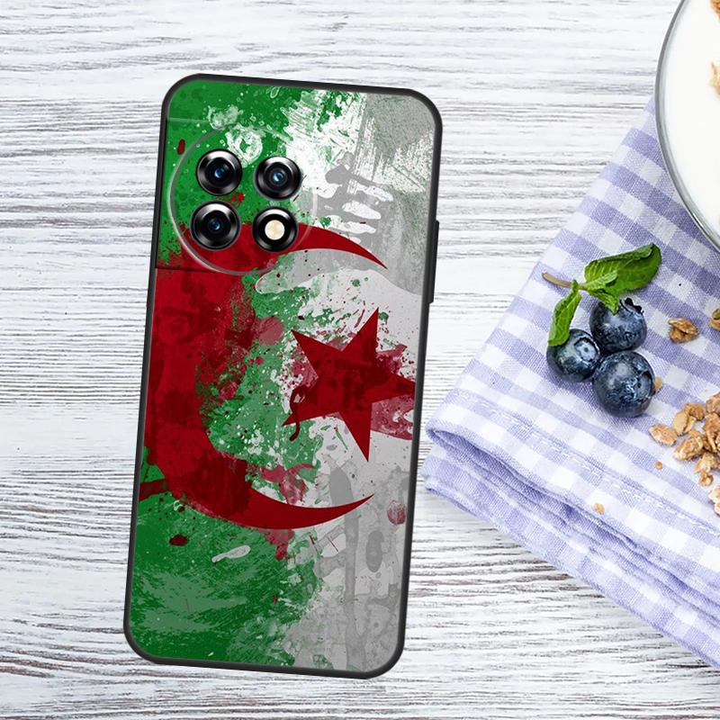 Algeria Flag Algerian Case For OnePlus Nord CE 5 4 3 2 Lite N20 N30 OnePlus 15R 13T 13R 12R 10T 10R 11 13 15 Cover