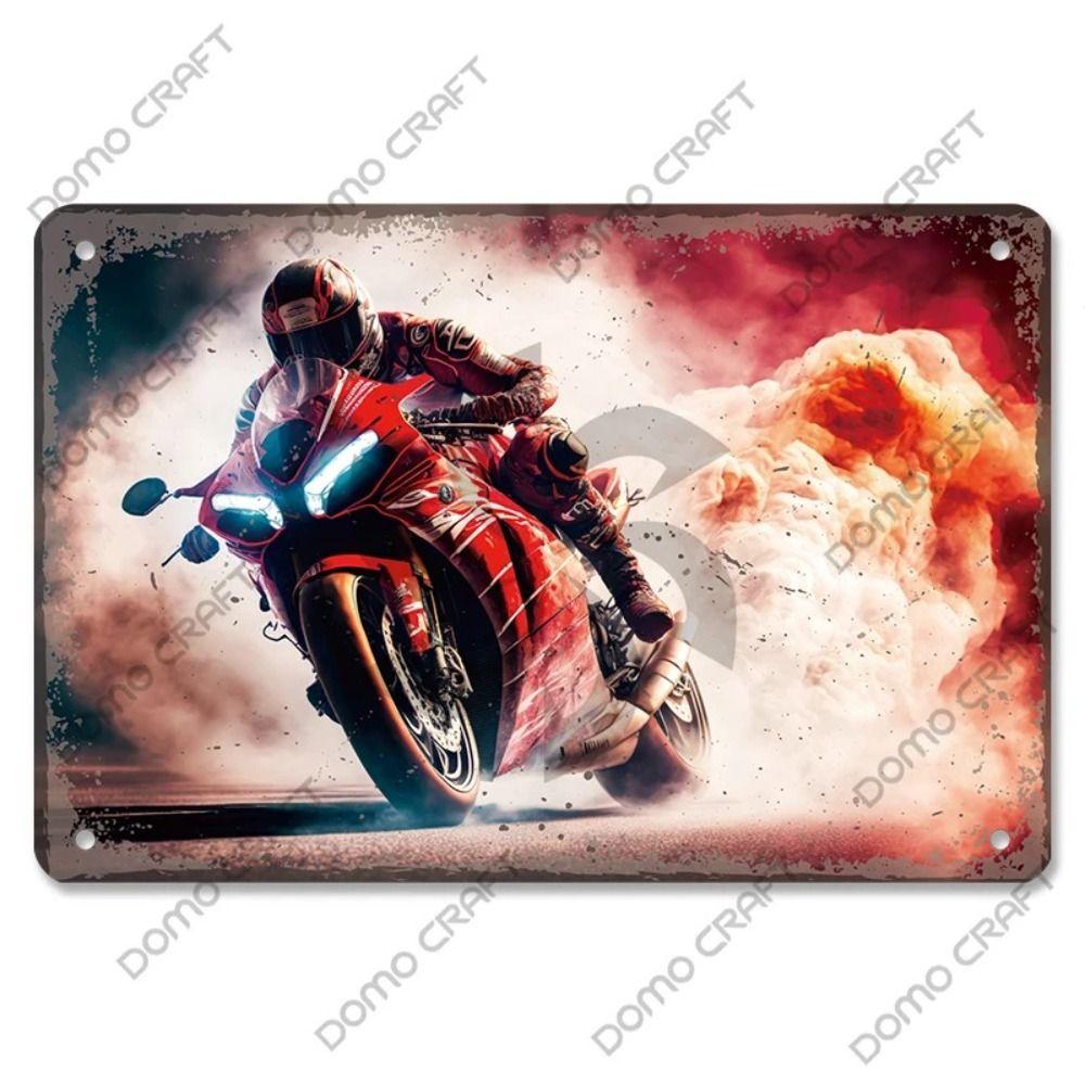 Racing Driver & Rally Metal Tin Signs for Bar Man Cave