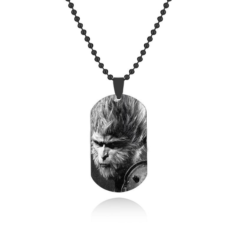 Black Wukong Myth Necklace Dressing Accessory Game Periphery Gift Collection