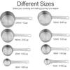 Smithcraft Measuring Cups and Spoons Set 18, Stainless Steel Measuring Cups and Spoons Set, 18/8(304) Steel Heavy Duty 8 Measuring Cups & 9 Measuring