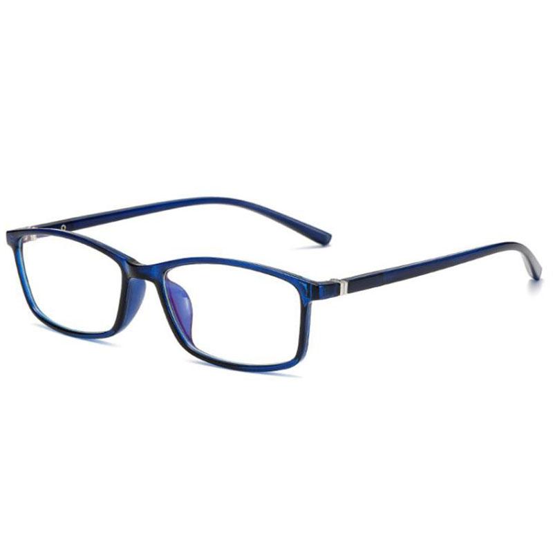 Men Vintage Small Rectangular Finished Myopia Glasses Students Fashion Optical Prescription Eyeglasses Frame 0 To -6.00