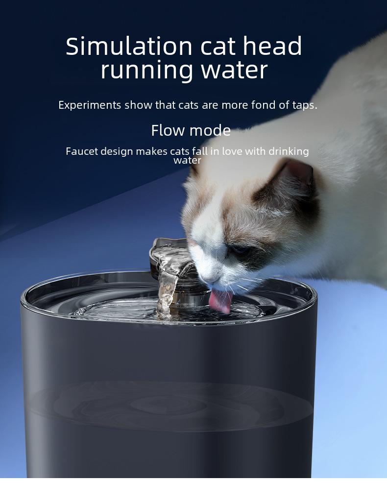 Smart Pet Water Fountain with Automatic Circulation and Live Water Filter for Cats & Dogs