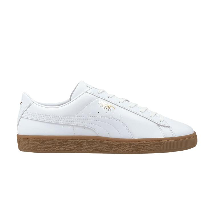 Puma Basket 21 White Gum Unisex-Sneaker 381211-01