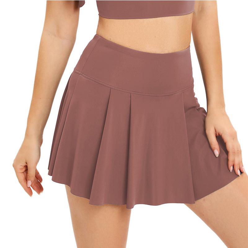 Sunscreen Short Skirt for Outdoor Fitness - Anti-Exposure Sports Skirt for Running, Golf, Badminton, Tennis