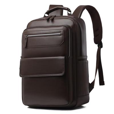 Li Shen Leather Business Casual Laptop Backpack