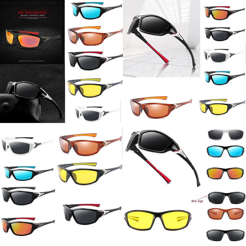 Gafas de Sol Para Hombres y Mujeres Con Estilo Cuadrado Retro Ideales Para Deportes**