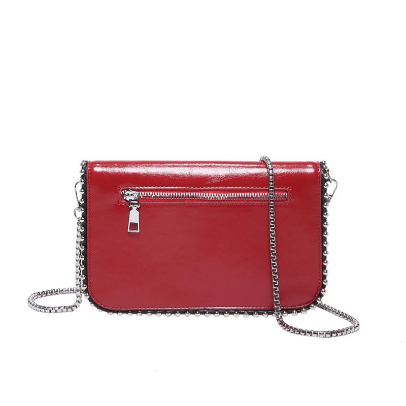 

Роскошная сумка на плечо из плутониевой кожи с боковыми карманами для женщин, сумки на цепочке для телефона, сумки через плечо для мобильных телефонов, модные сумки в стиле панк