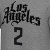 Nike X NBA Collaboration Logo Round Neck Letter Print Short Sleeve T-Shirt Men Tops Gray 00038209XLP3