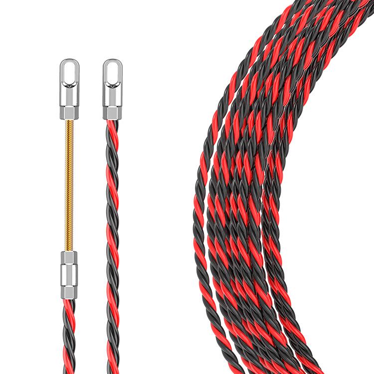 Electrician's Wire Threading Tool - Three-Strand Puller for Wall Wire Installation