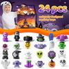 Halloween -Day Countdown with 3D Design - Assorted Surprise Toys for Kids