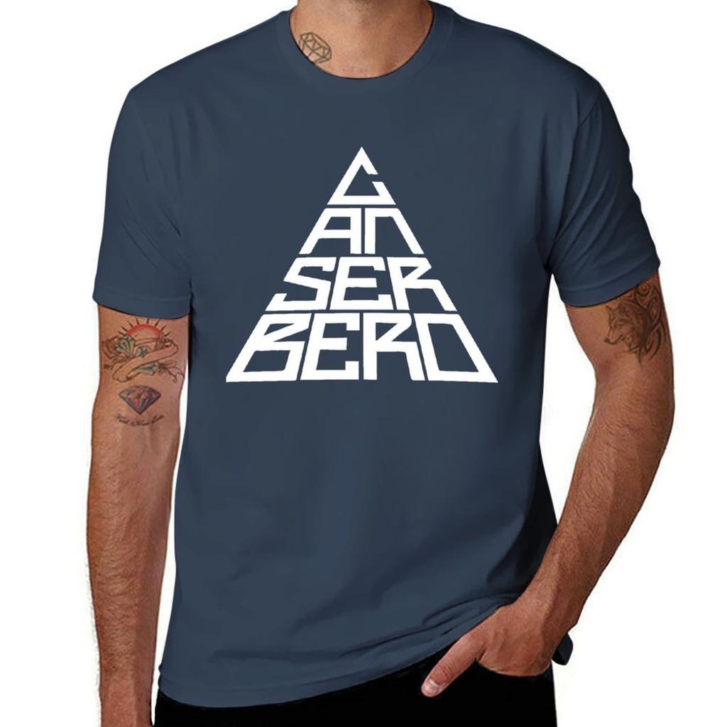 Canserberologo Shirts Classic Tshirt Vintage Style Printed Top