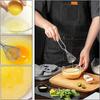 Stainless Steel Spring Coil Egg Beater Manual Egg Whisk Handheld Cream Chocolate Egg Mixer Kitchen Egg Beater Cooking Baking Too