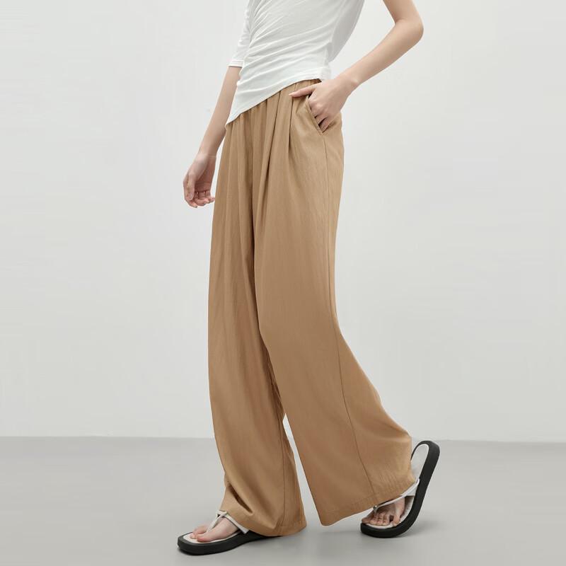 

Women s Pleated Wide-Leg Palazzo Pants M