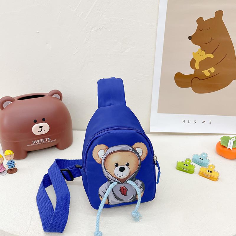 Adorable Bear Toddler Crossbody Bag Cute Kids Chest Bag Small Coin Pouch