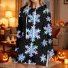 Women's Fashion Casual Long Sleeve Christmas Print Hoodie Top