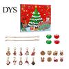 DIY Advent Calendar Bracelet Christmas Countdown 2026 for Girls, Making Kit with Jewelry Supplies Teens 24 Days of Charms And Beads Holiday