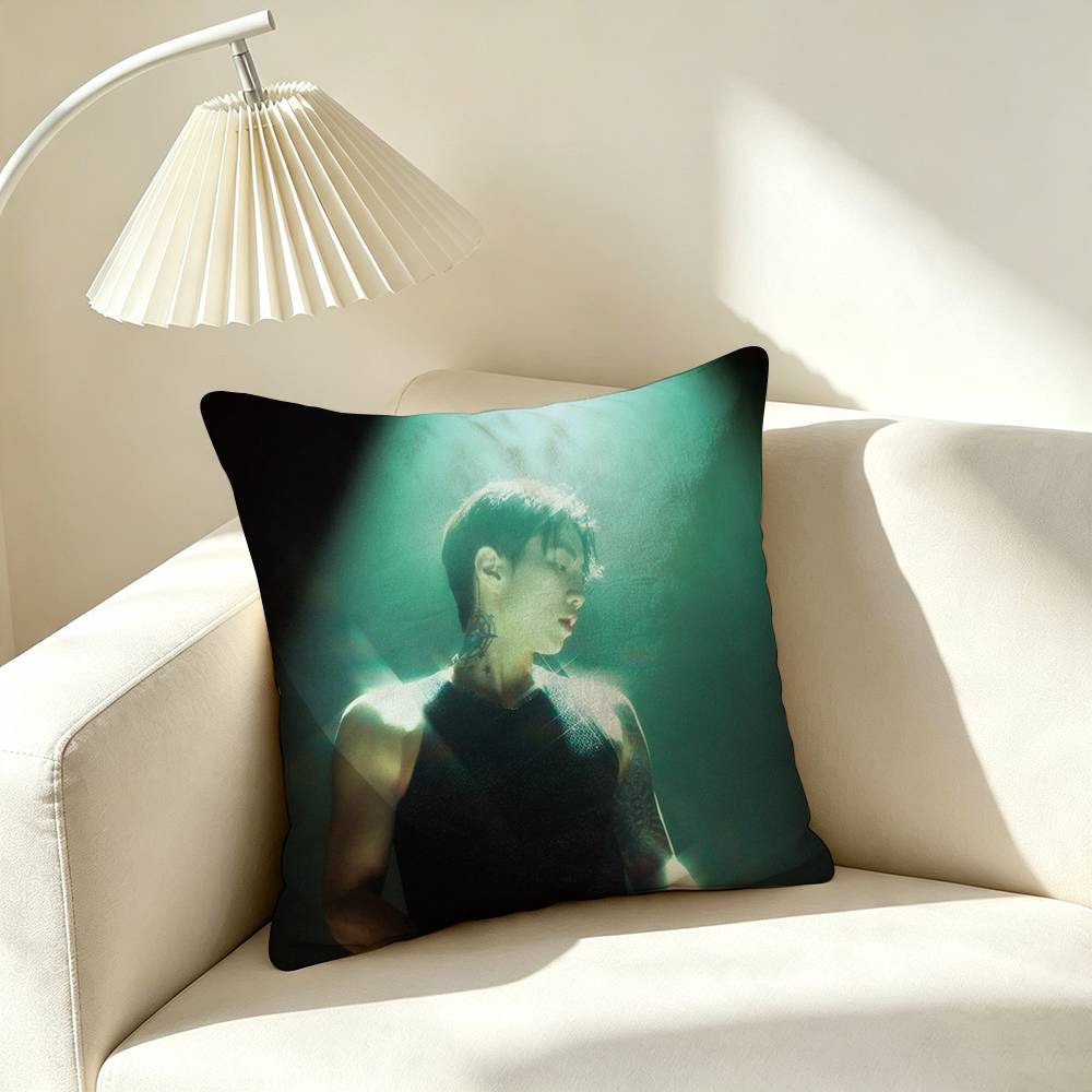 J-Jay Park B-boy Pillow Case Square Double-Sided Sofa Cushion Cover Bedroom Bedside Pillow