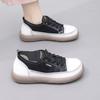 Shoes Women's Spring New Versatile Women's Shoes Wear-resistant Casual Shoes Non-slip Lazy Women One-pedal Single Shoes