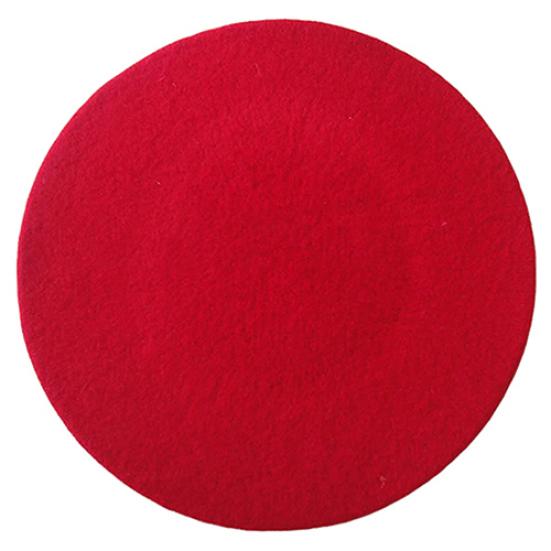 Damen Klassischer Wollfilz Warm Französische Baskenmütze Mütze Einzelfarbe Süße Mini-Kappe