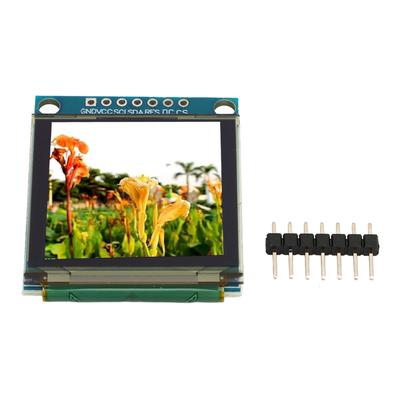 Organischer Leuchtdioden-Bildschirm 1,5 Zoll 128x128 SSD1351 Farbdisplay-Modul mit SPI-Schnittstelle