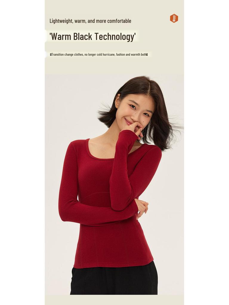 Women's Cashmere Hyaluronic Base Layer: Skin-Beautifying, Warm, Slimming, Autumn/Winter Underwear
