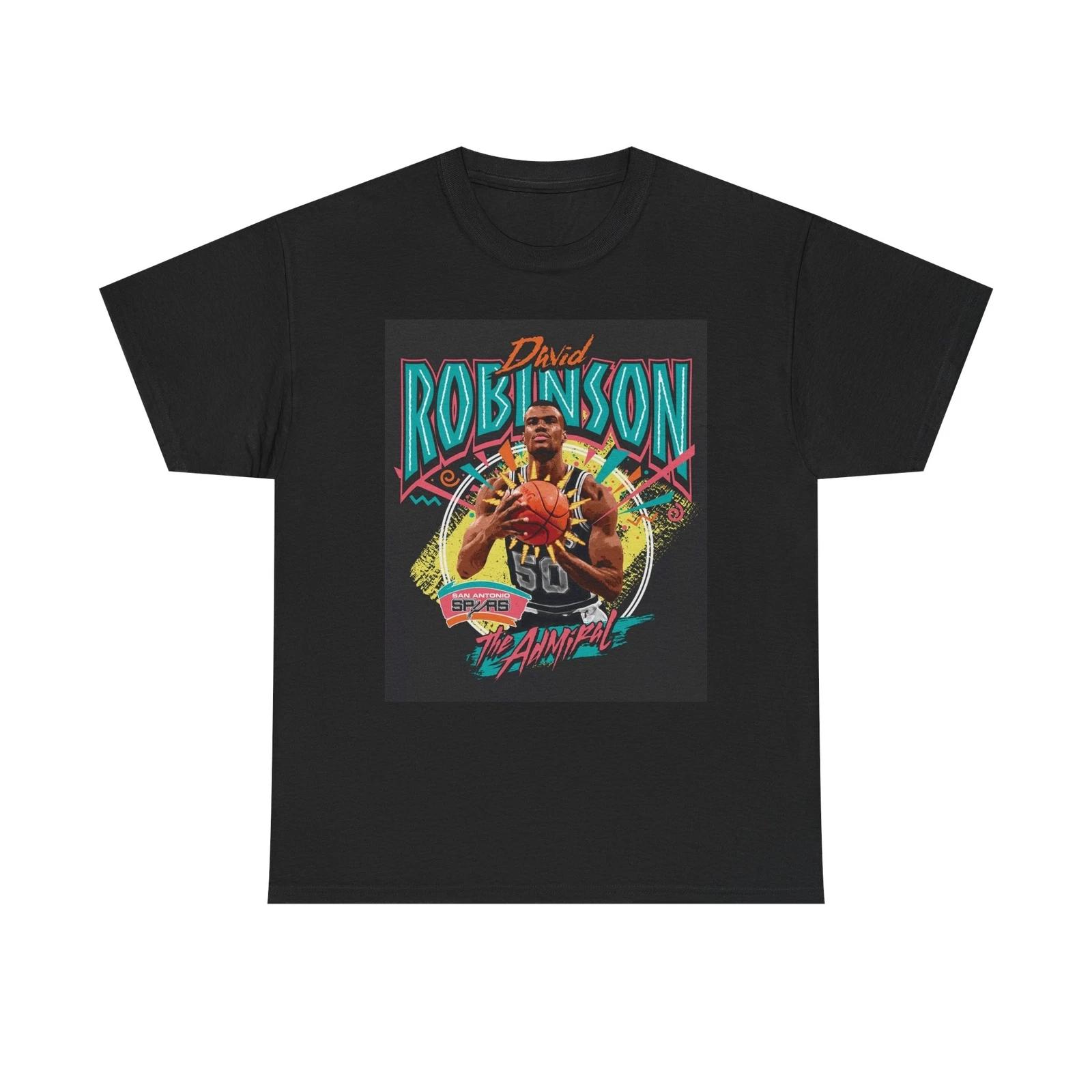 Men s and Women s T-shirts David Robinson Graphic XL