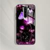 For Xiaomi Redmi Note 8 Pro Case Tempered Glass Pattern Silicone Cover Phone Cases For Redmi Note 8 Note8 Note 8T 8 t Fundas