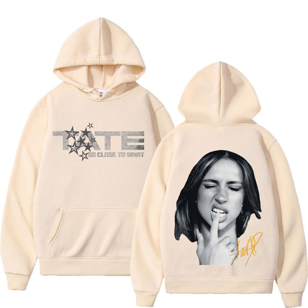 Tate Mcrae Album So Close To What Miss Possessive 2025 World Tour Hoodies Winter Oversized Harajuku Sweatshirts Unisex Pullovers