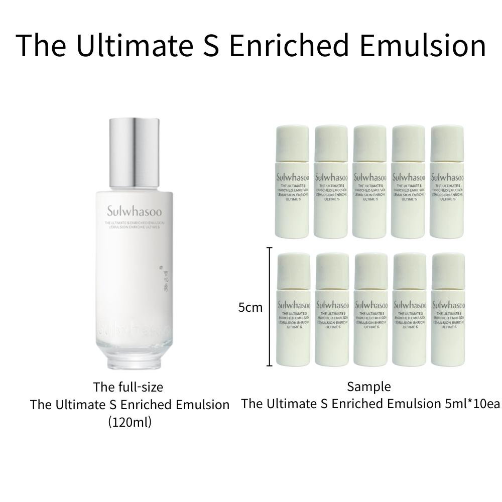 Sulwhasoo Ultimate S Obohacená voda 5ml*10 + Emulze 5ml*10