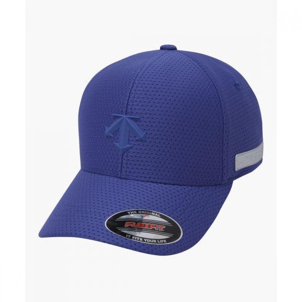 

DeScente Golf Men S Flexfit Ball Cap BBLGBrightBlue/FR
