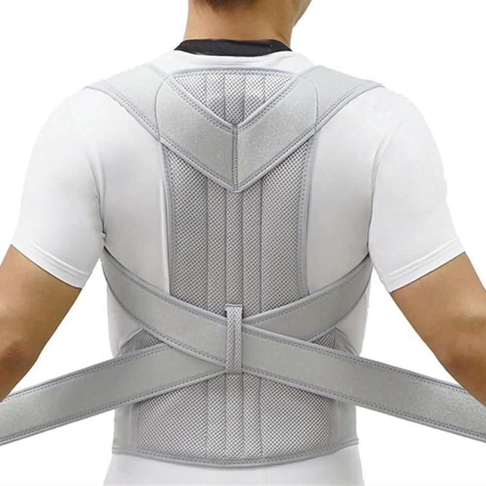 Posture Corrector for Women Men, Adjustable Back Brace Straightener, Relief for Neck/Shoulder, Scoliosis & Hunchback Correction