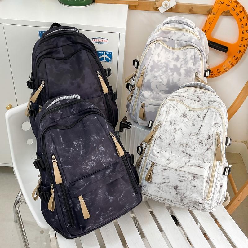 Tie-Dye Rucksack Mittelschüler Leichter Schulrucksack Rucksack mit großer Kapazität