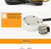 Shunqiang Miniature Compression Pressure Sensor, High-Precision 50kg Ring-Shaped Weighing & Clamping Force Test.