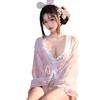Sexy Lingerie Bunny Private Room Japanese-style Printed Kimono Suit Sexy Pure Desire Nightclub Maid Outfit
